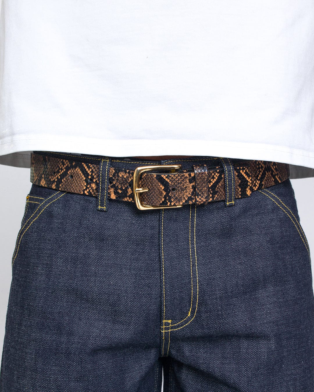 Snakeskin Belt