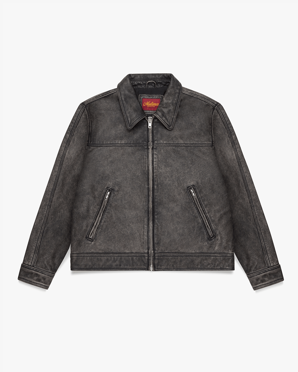 ジャケット・アウター Mutimer leather jacket Leather Bomber Jacket – Mutimer