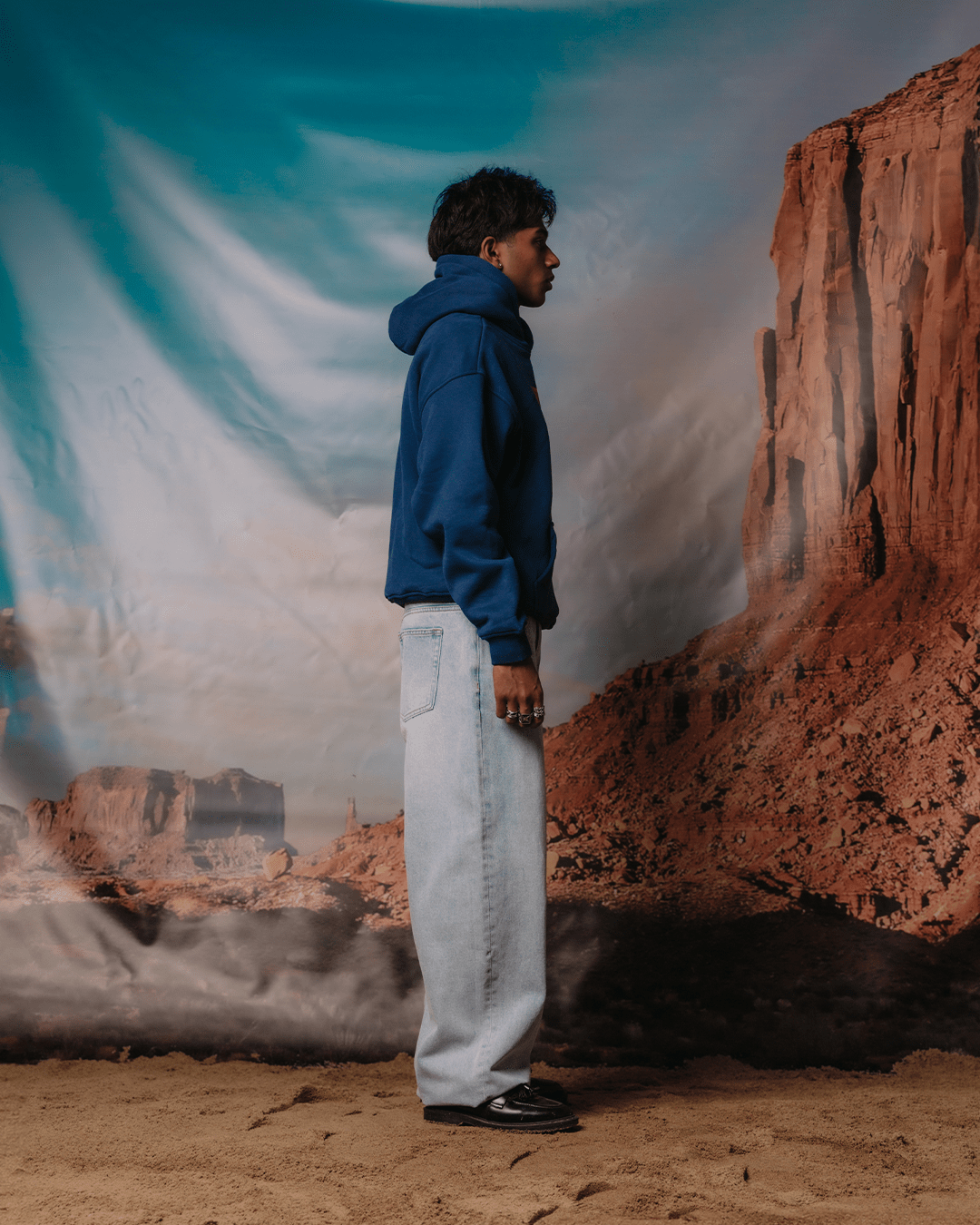 Rodeo Hoodie Blue