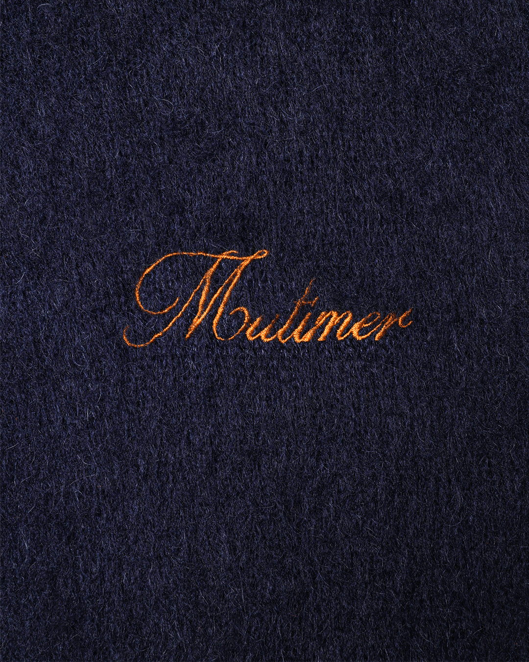 Shaggy Mohair knit (Navy)
