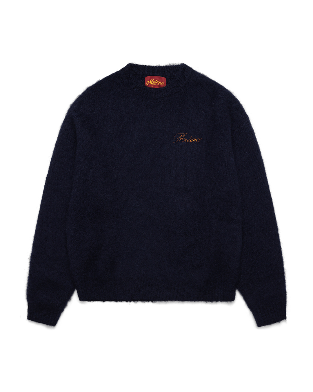 Shaggy Mohair knit (Navy)