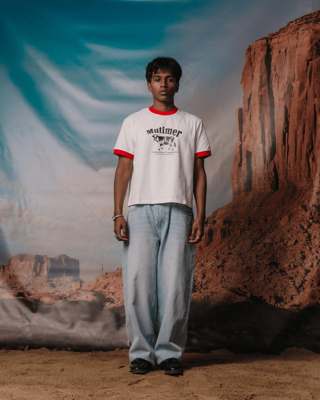 GMO Ringer T-Shirt