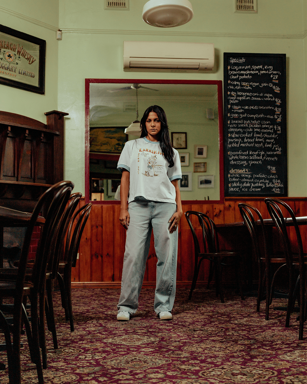 Larrikin Ringer T-Shirt