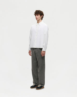 Decadence Long Sleeve Shirt (Pearl White)