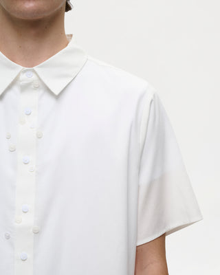 Decadence Short Sleeve Shirt (Pearl White)