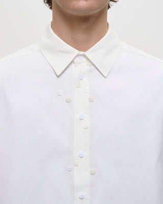 Decadence Short Sleeve Shirt (Pearl White)