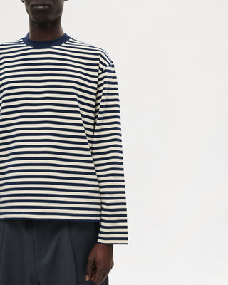 Longsleeve Freddy T-Shirt (Navy / Off-White)