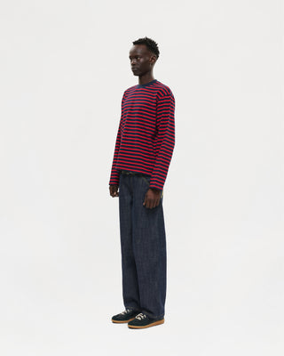 Longsleeve Freddy T-Shirt (Navy / Red)