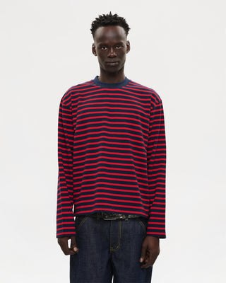 Longsleeve Freddy T-Shirt (Navy / Red)