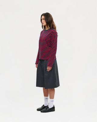 Longsleeve Freddy T-Shirt (Navy / Red)