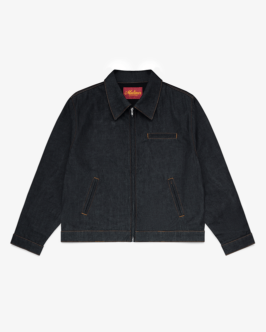 Raw Denim Workwear Jacket