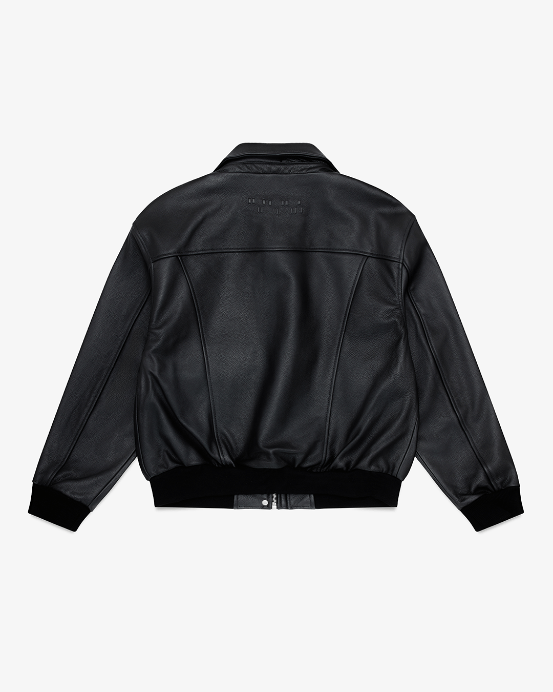 Leather Bomber Jacket