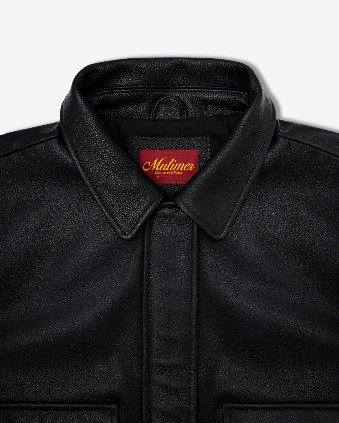 Leather Bomber Jacket