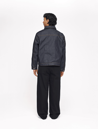 Raw Denim Workwear Jacket
