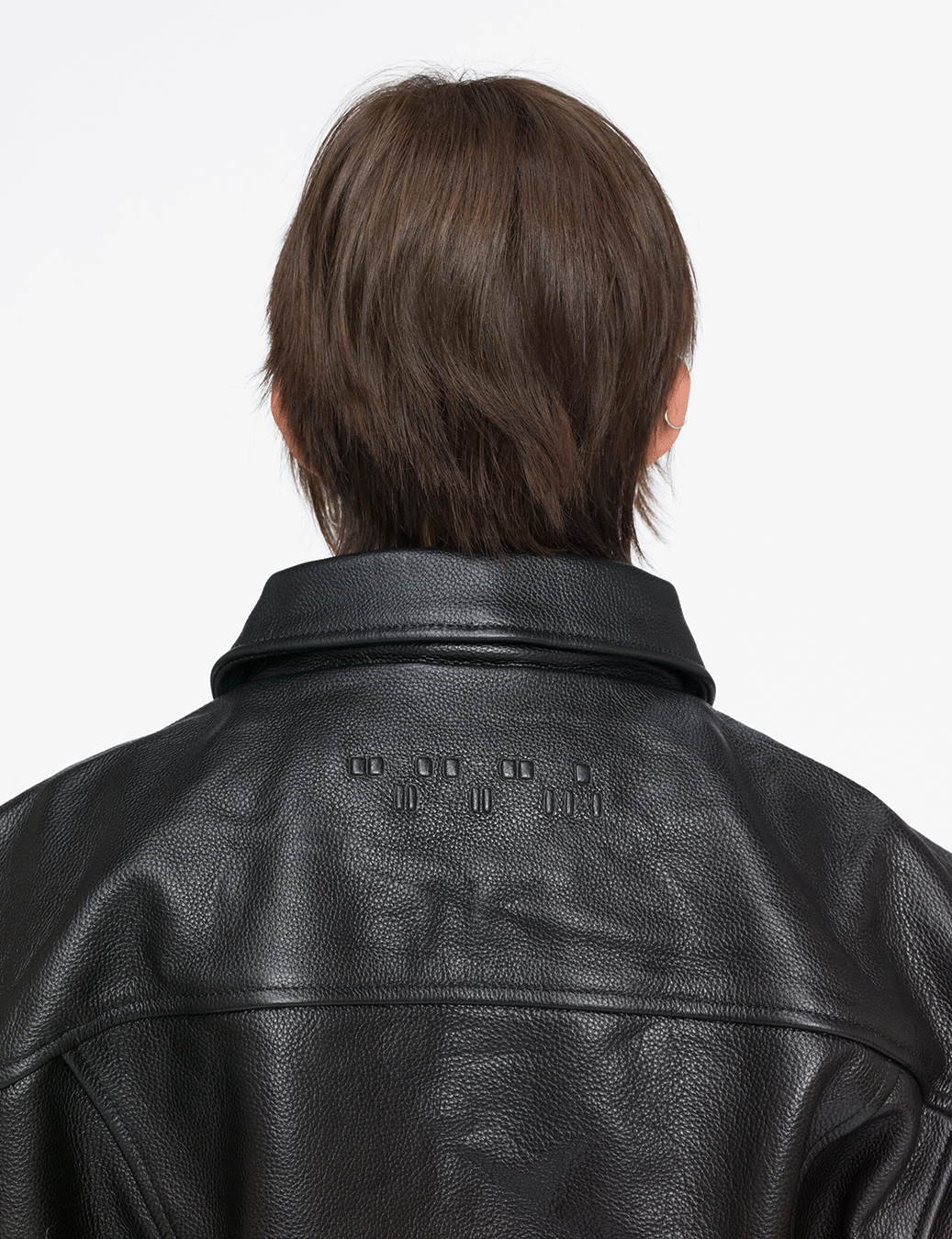 Leather Bomber Jacket