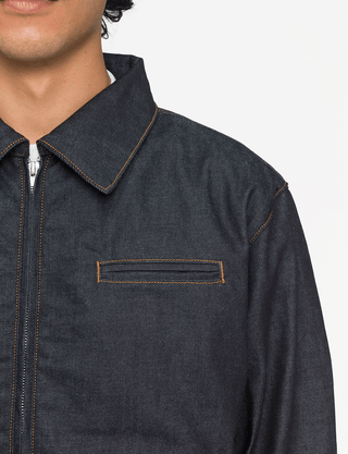 Raw Denim Workwear Jacket