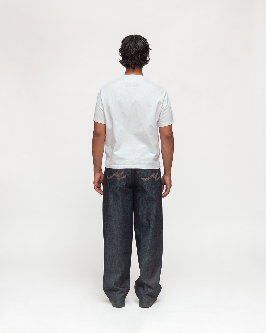 Ghost Pleated Denim