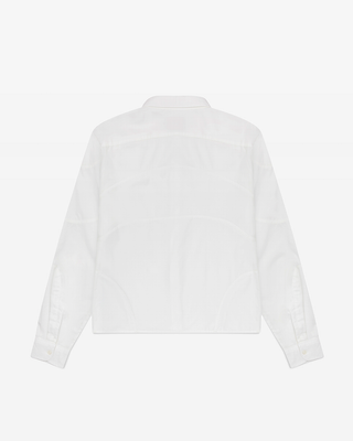 Panelled Button Up Shirt