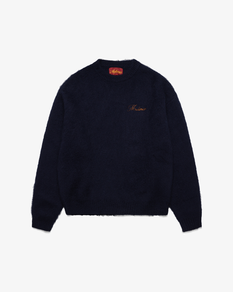 トップス Muitmer SHAGGY MOHAIR KNIT S size Shaggy Mohair Knit | Wine – Mutimer