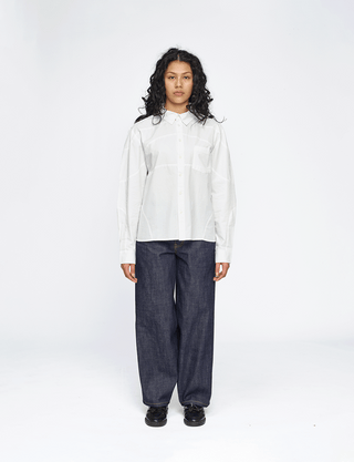 Panelled Button Up Shirt