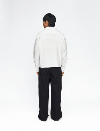 Panelled Button Up Shirt