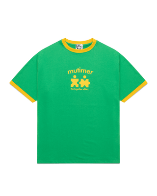 Puzzle Ringer T-shirt