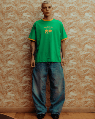Puzzle Ringer T-shirt