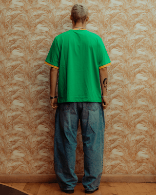 Puzzle Ringer T-shirt