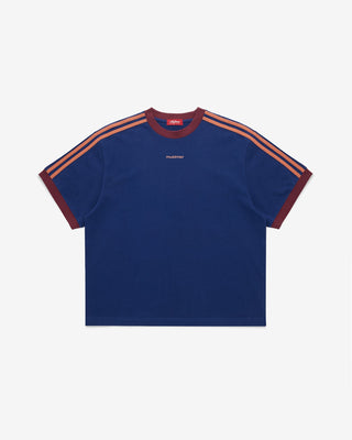 Lundun Ringer - Navy - T-Shirt