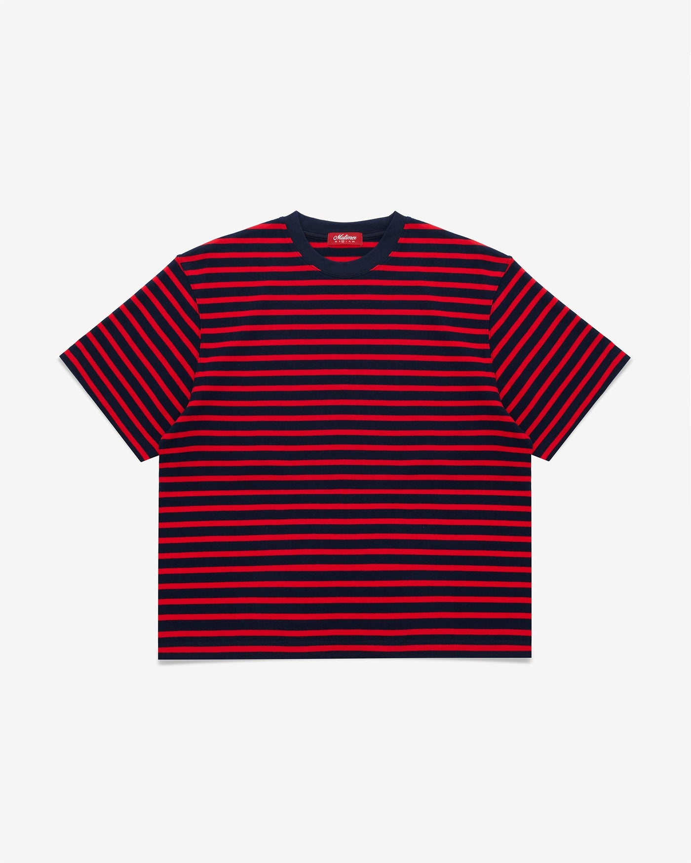 Freddy T-Shirt - Striped Red/Black - Cotton