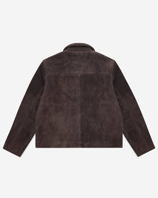 Suede Dinner Jacket (Brown)