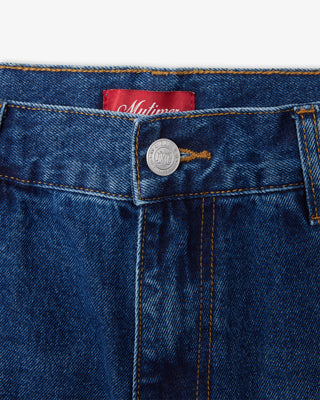 Straight Cut Denim (Mid Wash)