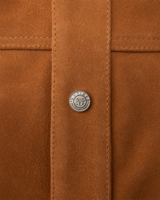Suede Universal Trucker Jacket (Tan)