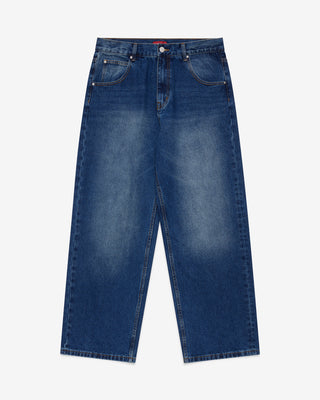Straight Cut Denim (Mid Wash)