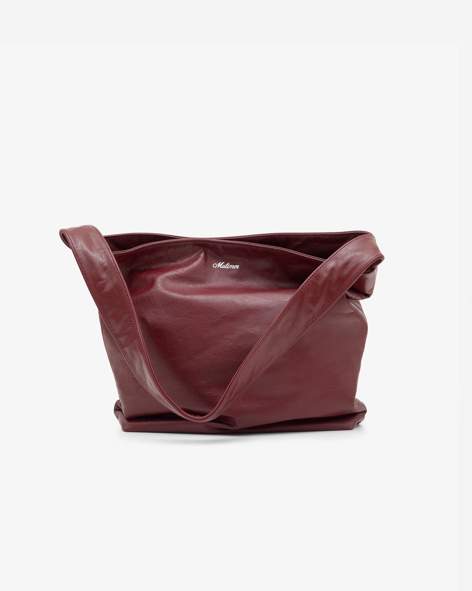 Leather Carry-All Everyday Tote - Bordeaux | Mutimer – Mutimer