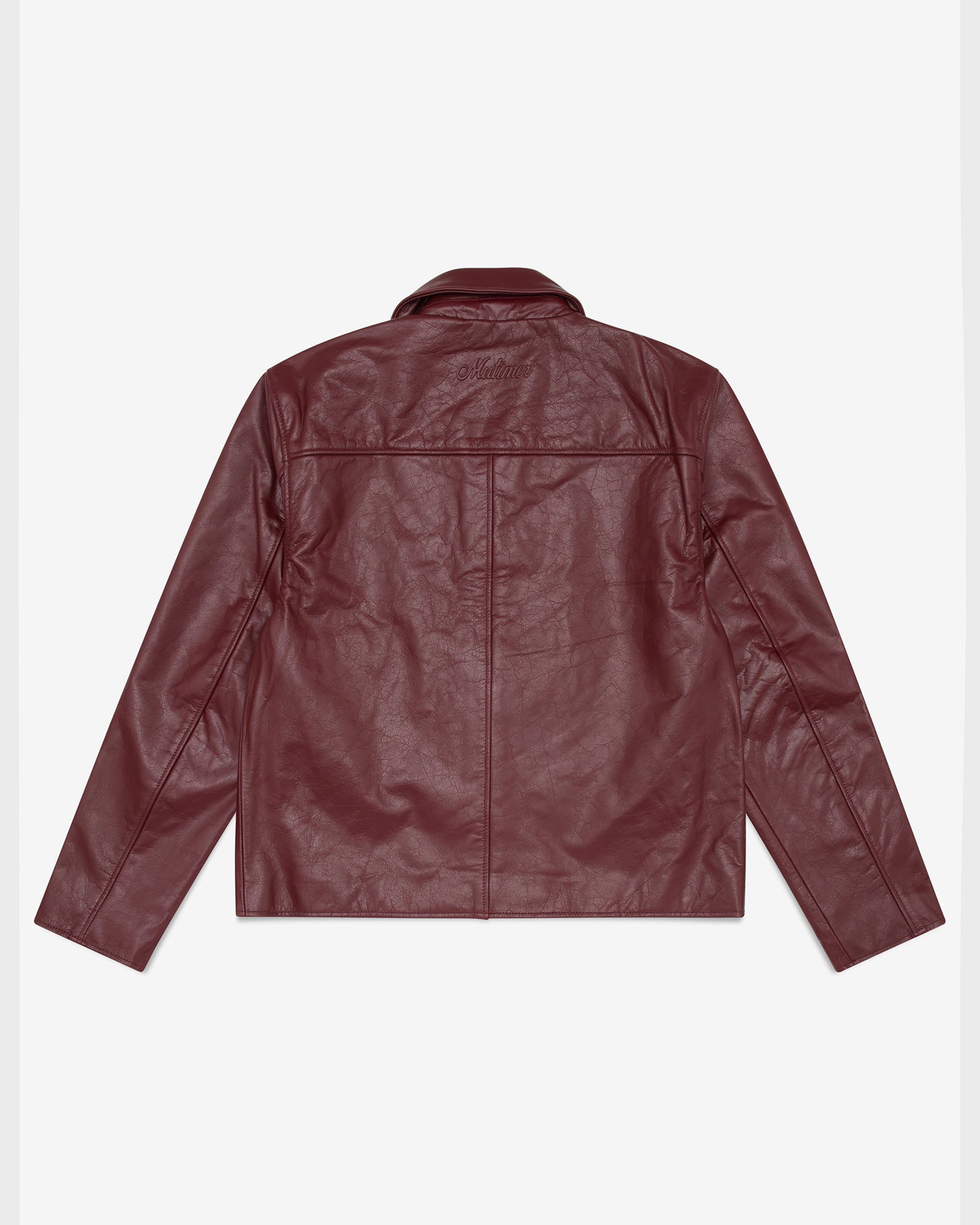 ジャケット・アウター mutimer LINEA JACKET Linea Leather Jacket (Bordeaux) | Mutimer – Mutimer