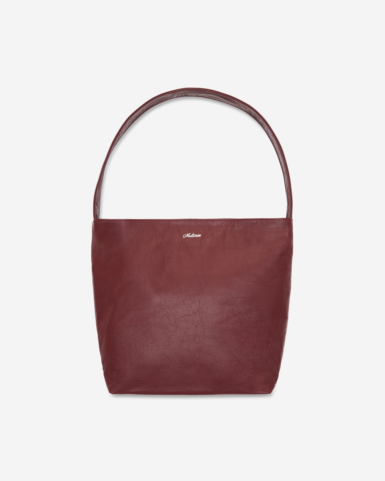 Leather Carry-All Everyday Tote - Bordeaux | Mutimer – Mutimer