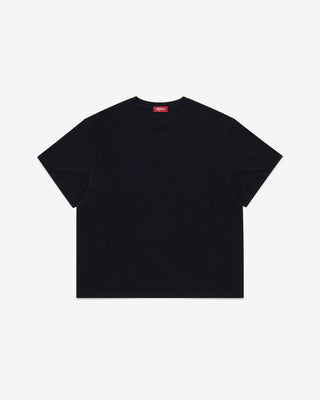 Slub Cotton T-Shirt (Black)