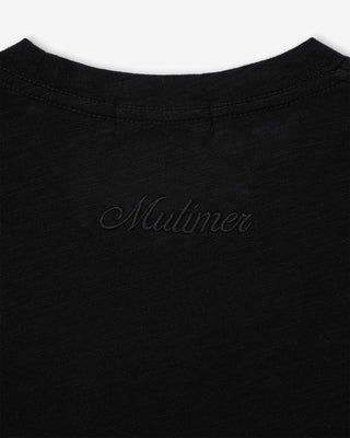 Slub Cotton T-Shirt (Black)