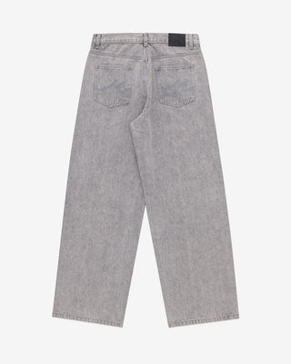 Straight Cut Denim (Stone Grey)