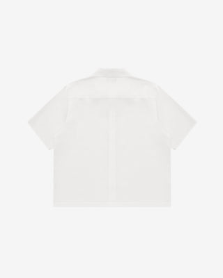 Decadence Short Sleeve Shirt (Pearl White)
