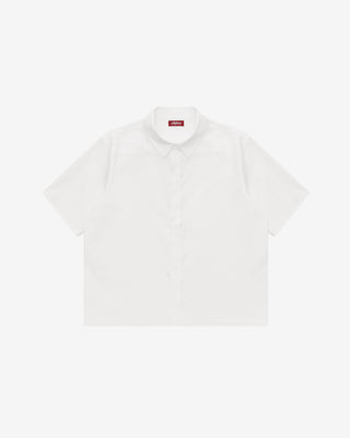 Decadence Short Sleeve Shirt (Pearl White)