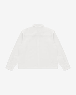Decadence Long Sleeve Shirt (Pearl White)