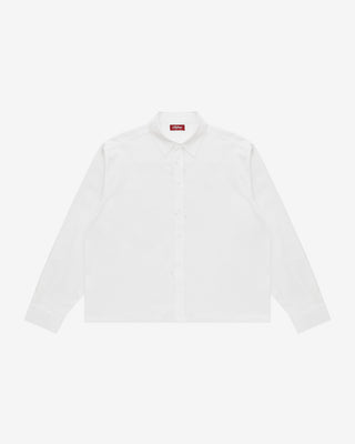 Decadence Long Sleeve Shirt (Pearl White)