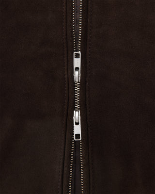 Suede Dinner Jacket (Brown)