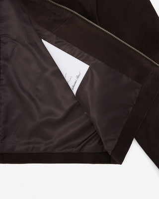 Suede Dinner Jacket (Brown)