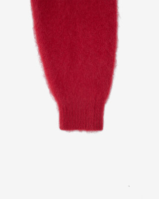 Shaggy Mohair Knit (Wine)