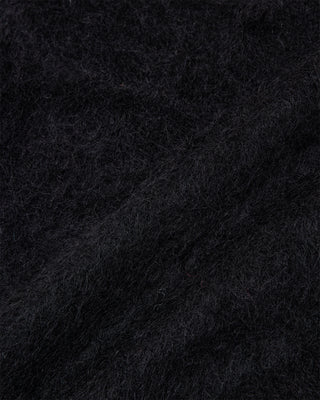 Shaggy Mohair Knit (Black)
