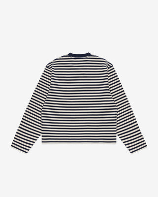 Longsleeve Freddy T-Shirt (Navy / Off-White)