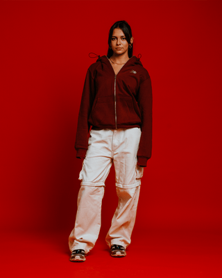 Technical Zip Up Hoodie